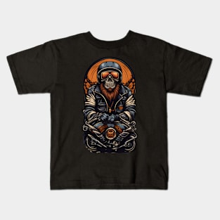 Biker 01 Kids T-Shirt